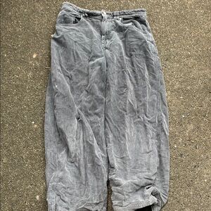 Women’s Gray Corduroy Pants